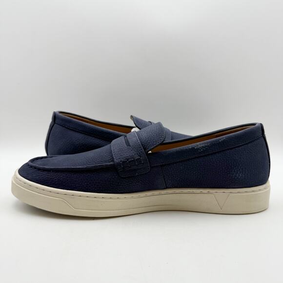 Vionic Mens Thompson Loafers US 10.5 M EU 43.5 Navy Blue Suede NIB - Picture 7 of 13